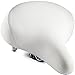 Bikeroo Comfortable Cruiser Bike Seat Extra Wide Bicycle Saddle with Suspension - Great Replacement Soft Bike Saddle for Women and Men