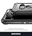 Poetic Guardian Series Case Designed for LG V50 /LG V50 ThinQ 5G (2019), Full-Body Hybrid Shockproof Bumper Clear Cover Case, Built-in-Screen Protector, Black/Clear