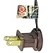 Mini Incandescent Christmas Lights - Clear - 7' Brown Wire - 35ct