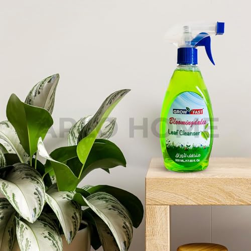Organic Leaf Spray Cleanser Blooming dales (500 ml) Natural Indoor Plant Leaf Shine Spray for Houseplants Indoor and Outdoor Fresh Clean Plant For Home & Office Use