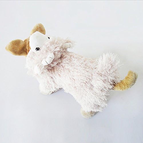 Pineocus Little Goat Design Pet Dogs Cosplay Coat Beige Size M