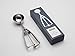 Solula 18/8 Stainless Steel Large Ice Cream Scoop Disher Melon Baller 4 Tablespoon