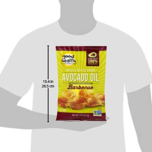 Good Health Avocado Oil Potato Chips, Barcelona BBQ, 5Ounce (Pack of