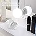 HAIRBY Hollywood Style LED Vanity Mirror Lights Kit with 10 Dimmable Bulbs, Plug in Makeup Mirror Lights with 3M Stickers Attached to Bathroom Wall or Dressing Table, 13.1ft, Mirror Not Included
