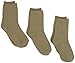 Jefferies Socks Boys 8-20 Rib Crew Socks 3 Pair Pack