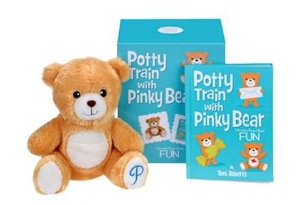 image for How to Potty Train with Pinky Bear, Potty Training, Interactive Kit th