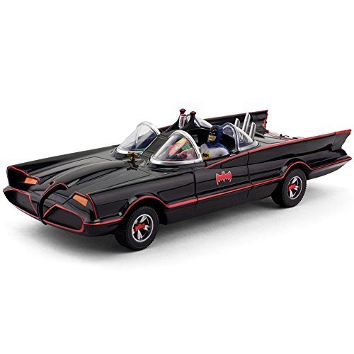 DC Comics TV Replicas Batmobile With Bendable Batman & Robin Vinyl Figures