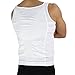 HANERDUN Mens Body Shaper Slimming Shirt Compression Vest Elastic Slim Shapewear