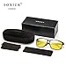 SOXICK Night Driving Glasses for Women, HD Night Vision Glasses Anti-Glare Polarized