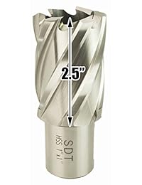 Sdt HSS Cortador anulares 13 PC kit 7 16, "1 2," 9 16, "5 8," 11 16, "3 4," 13 16, "7 8," 15 16 , "1" y 1   1 16 "1" Corte Profundidad