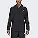 adidas Men's Essentials 3-stripes woven Windbreaker