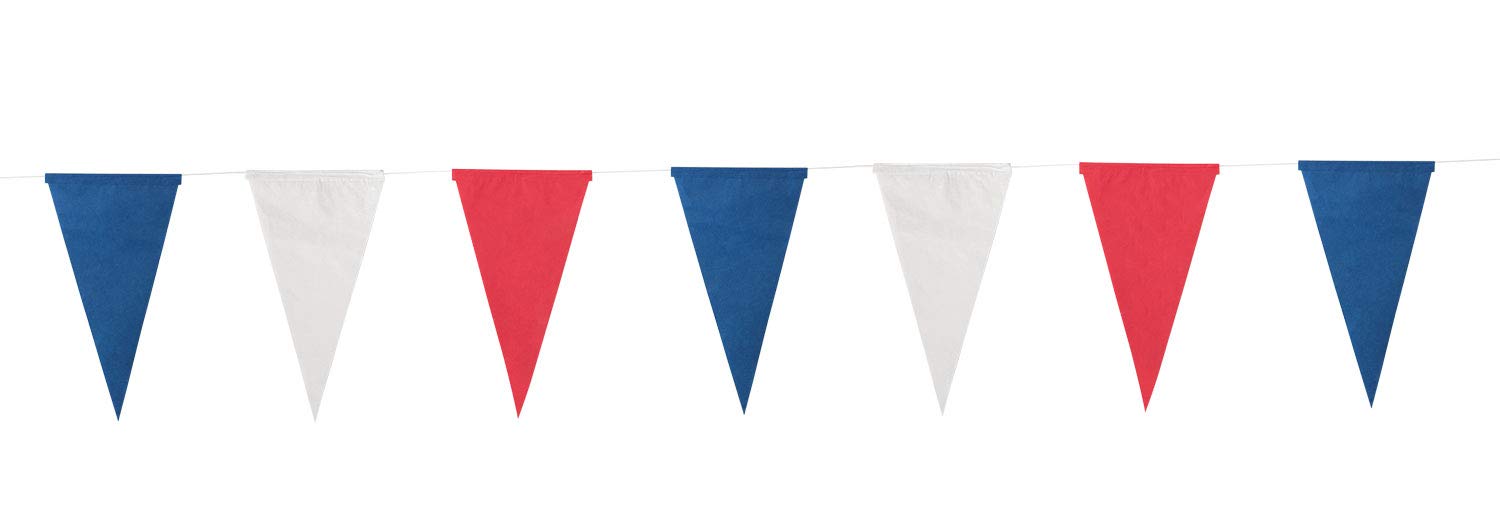 P'tit Clown 10403 Paper Garland-Flames 12.5 x 22 cm-Tricolour-3.6 m, Taille Unique