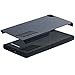 Huawei P8 Case, BENTOBEN Hybrid Dual Layer Rugged Polycarbonate Hard Back Cover Silicone Soft Bumper for Huawei P8, Black