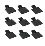 TimedMALL Notebook Accessories Self-Adhesive Leather Pen Holder Pencil Elastic Loop for Notebooks,Journals,Clipboards (All The Books of Paper Books) 9 PCS