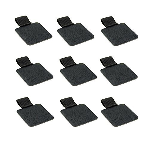 TimedMALL Notebook Accessories Self-Adhesive Leather Pen Holder Pencil Elastic Loop for Notebooks,Journals,Clipboards (All The Books of Paper Books) 9 PCS