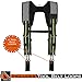 Padded Tool Belt Suspenders w/Chest Strap, Pencil Sleeve, Molle Clip | Durable 1000D Material & Metal Buckles/Hooks | Fully Adjustable Hi-Vis Harness | Construction Grade Carpenter Suspension Rig