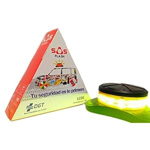 SOS FLASH Noodlicht, aanbevolen door de DGT