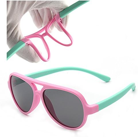 VIVIC Kids Sports Style Polarized Sunglasses Flexible Frame For Boys And Girls YJ006