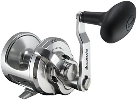 Accurate Boss Fury FX-600X Reel - Right-Hand - Silver/Gold