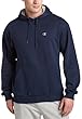 champion men's double dry classic fleece pullover hood