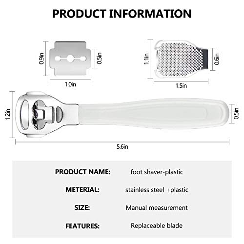 Remover Foot Razor Pedicure Kit For Hand Feet and Callus Dead Skin