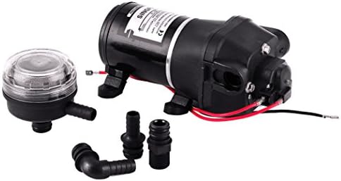 Hexautoparts RV Fresh Water Pump 12 volt 3.5GPM 45PSI Motorhome Caravan