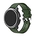 Junboer Compatible Vivoactive 3 Watch Band, 20mm Soft Silicone Replacement Strap for Garmin Forerunner 645 Music/Vivoactive 3 Music/Samsung Galaxy Watch 42mm/ Galaxy Watch Active 40mm Smartwatches