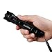 Outlite 501B High Power LED Flashlight, Tactical Handheld Flashlight Waterproof 5 Mode Flashlight for Outdoor Riding, Camping, Hiking, Hunting, Powered by 1pcs 18650 Battery (Not Included)