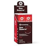 Amazing Grass, Raw Reserve Green Superfood Organic Powder with Wheat Grass and Greens, Flavor: Berry, Box of 15 Individual Servings