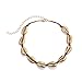 Nager Shell Choker Necklace Boho Hawaii Handmad Beach Shell Necklace for Girls Ladies