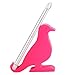 Plinrise Cute Bird Dove Pigeon Shape Silicone Cellphone Holder, Animal Series Phone Stand, Creative Universal Phone Ipad Tablet Desktop Stand Mounts, Size:1.3
