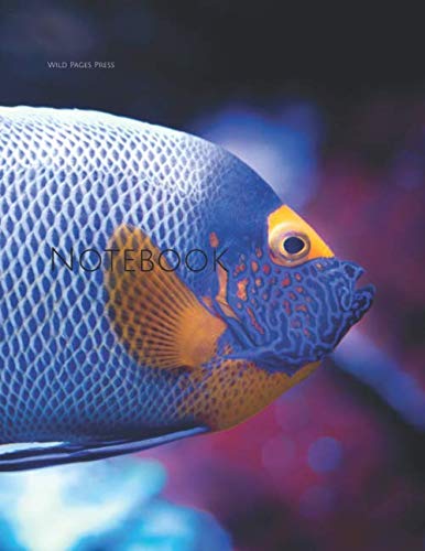 Notebook: tropical fish aquarium aquatic plants tank decorations fishes pebbles by Wild Pages Press