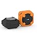 Amuoc Bluetooth Speakers, Portable IP65 Waterproof Outdoor/Shower Bluetooth Speaker Rugged Hi-Def Bass Sound with 10Hr Playtime Orange