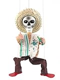 Leos Imports Mexican Puppet Marionette (Day of The Dead)