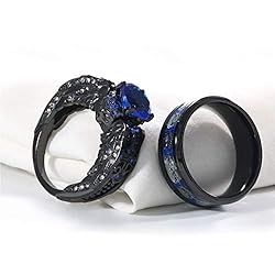 Ringskull 2 Skull Rings His and Hers Couple Rings