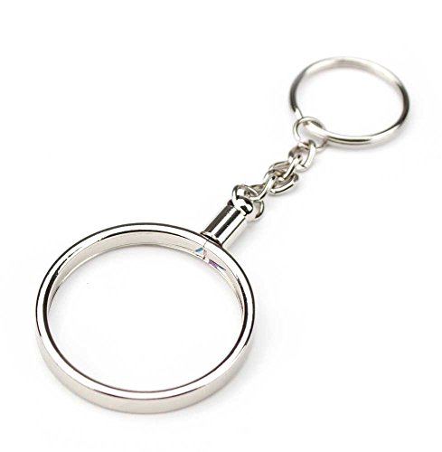 Chrome Key Chain Poker Chip Holders - Set of 10!