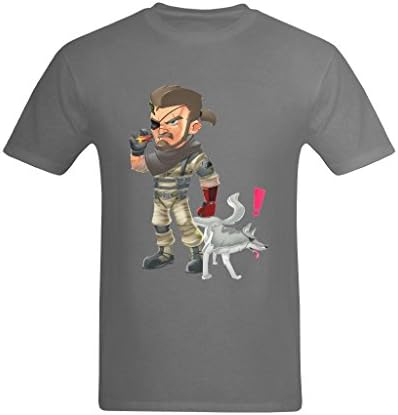 XouAEN Men's Metal Gear Solid V Big Boss T-Shirt
