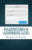Password & Address Log by Maryam Press