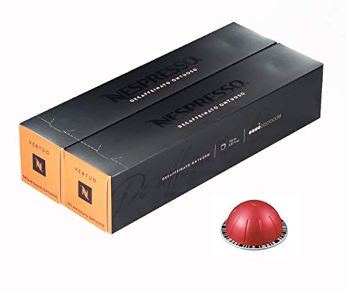 Nespresso VertuoLine Decaffeinato Ontuoso Gran Lungo (5 ounce), 20 Count [ Import from EU and UK ]