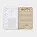 Word. Notebooks Adventure Log Pocket Travel Journal - Mini Notebook for Trips, Bullet Journals, Notepads (3 Pack)