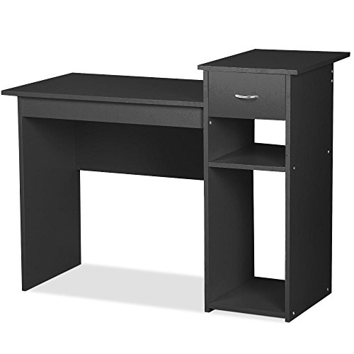 Yaheetech Home Office Small Wood Computer Desk With Drawers