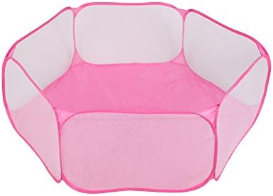 Canaloha CPT013 Kids Tent Ball Pit Pool Playpen Popup Design, Pink