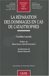 La  réparation des dommages en cas de catastrophes