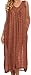 Sakkas Adele Sequin Embroidered Scoop Neck Sleeveless Dress / Cover Up