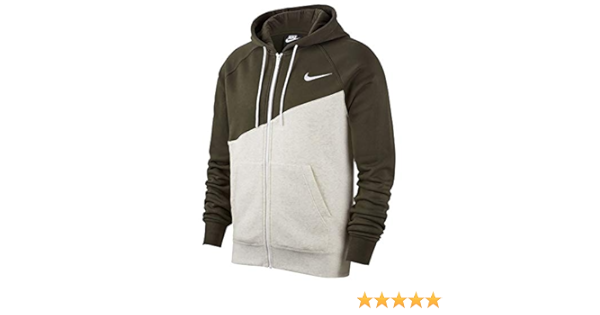 nike hybrid full zip moletom com capuz grey