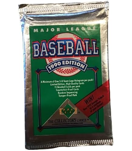 Amazon.com: 1990 Upper Deck Baseball High Series Factory Sealed Box (100) :  Toys & Games