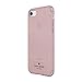 Kate Spade New York Flexible Glitter Case for iPhone 8 - also compatible with iPhone 7, iPhone 6/6s - Rose Gold Glitter