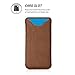 iPhone 5C Case, Snugg Apple iPhone 5C Distressed Brown Leather Pouch Case [Card Slot] Apple iPhone 5C Pouch Case Cover Executive Design