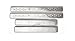 Salusy Stainless Steel Door Entry Sill Scuff Plate Guard For DODGE JOURNEY JCUV 2013-2017