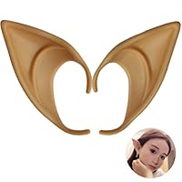 UVEEFUN Cosplay Halloween Elf Ears Costume Ears Tips Fairy Pixie Prosthetic( Color 2#)